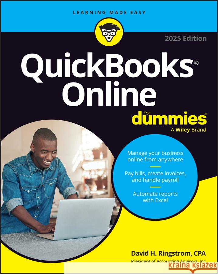 QuickBooks Online for Dummies, 2025 Edition David H. Ringstrom 9781394282029 For Dummies