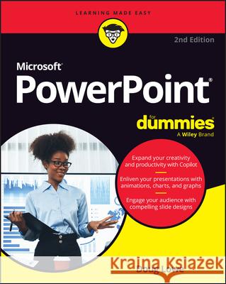 PowerPoint for Dummies Doug Lowe 9781394292363 For Dummies