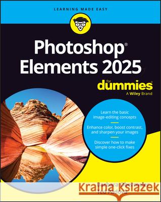 Photoshop Elements '2025 Version' for Dummies Barbara Obermeier Ted Padova 9781394296316 For Dummies