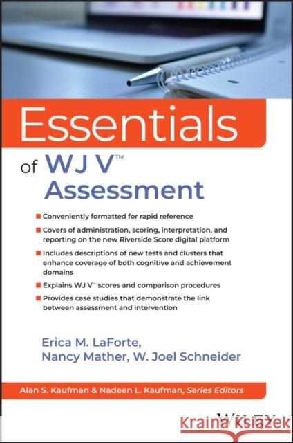 Essentials of WJ V Assessment Erica M. (Northwestern University, IL) LaForte 9781394296552 