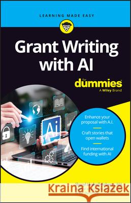 Grant Writing with AI for Dummies Sheryl Lindsell-Roberts 9781394305865 For Dummies