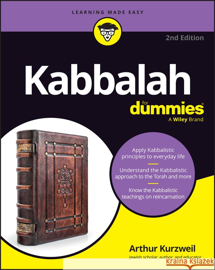 Kabbalah for Dummies Arthur Kurzweil 9781394315130