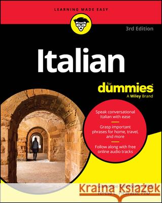 Italian for Dummies The Experts at Dummies 9781394321469 For Dummies