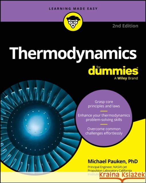 Thermodynamics For Dummies Michael Pauken 9781394323494 John Wiley & Sons Inc