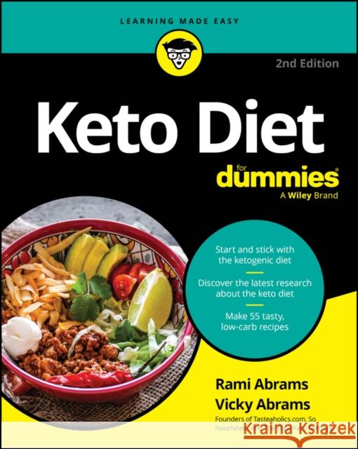 Keto Diet for Dummies Vicky Abrams 9781394366453 For Dummies