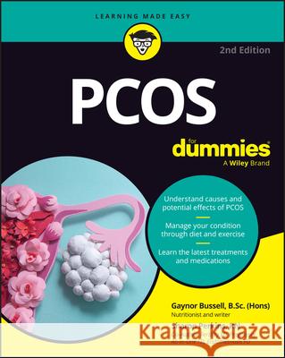 Pcos for Dummies Gaynor Bussell Sharon Perkins 9781394366514 For Dummies