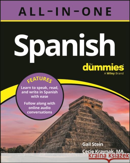 Spanish All-In-One for Dummies (with Audio Online!) Gail Stein 9781394385201 For Dummies