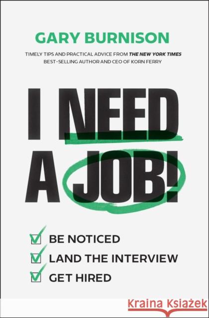 Land the Job Gary (CEO, Korn Ferry) Burnison 9781394392223