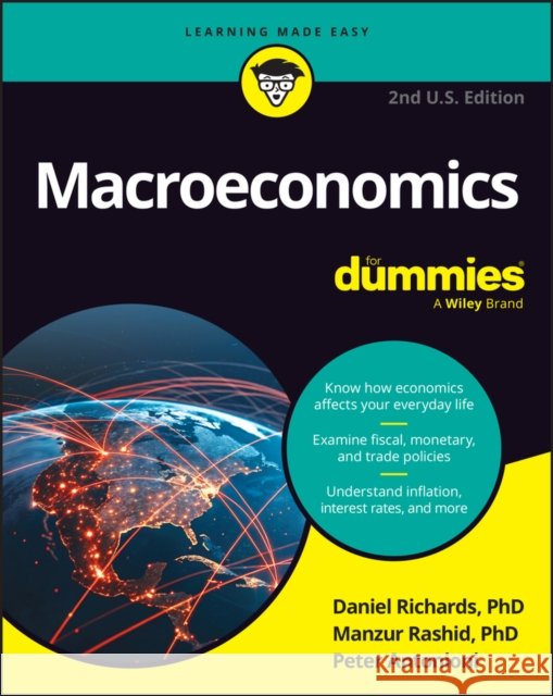 Macroeconomics for Dummies, U.S. Edition Peter (University College London) Antonioni 9781394412280