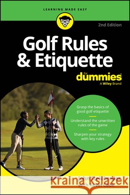 Golf Rules & Etiquette for Dummies Kevin Cook 9781394417506 For Dummies