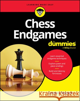 Chess Endgames for Dummies Carsten Hansen 9781394436873 For Dummies