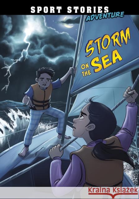 Storm on the Sea Jake Maddox, Eva Morales 9781398214804 Capstone Global Library Ltd