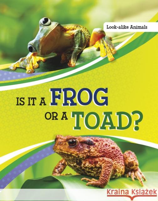 Is It a Frog or a Toad? Susan B. Katz 9781398225640