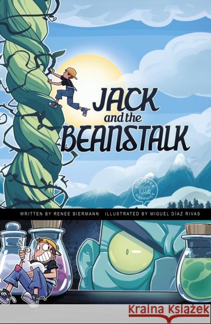 Jack and the Beanstalk: A Discover Graphics Fairy Tale Renee Biermann, Miguel Díaz Rivas 9781398237209 Capstone Global Library Ltd