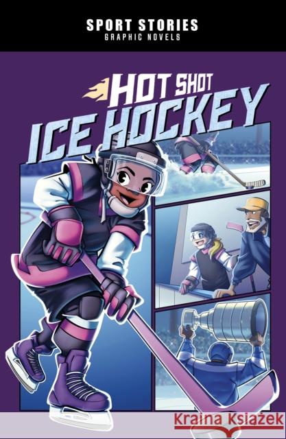 Hot Shot Ice Hockey Jake Maddox 9781398251175 Capstone Global Library Ltd