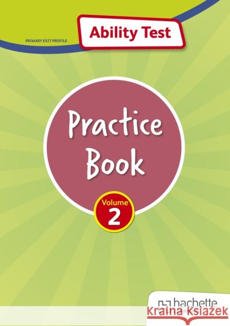 PEP Ability Test Practice Book Volume 2 Andrew Hammond 9781398388468 Hodder Education