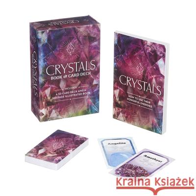 Crystals Book & Card Deck: Includes a 52-Card Deck and a 160-Page Illustrated Book Emily Anderson 9781398801912