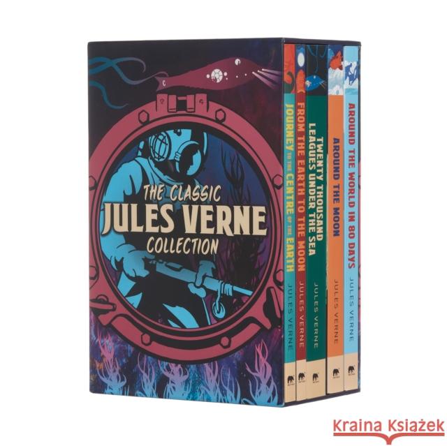 The Classic Jules Verne Collection: 5-Book paperback boxed set Jules Verne 9781398803718 Arcturus Publishing Ltd