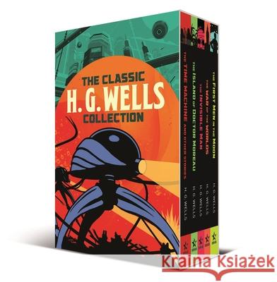 The Classic H. G. Wells Collection: 5-Book Paperback Boxed Set H. G. Wells 9781398812130 Sirius Entertainment