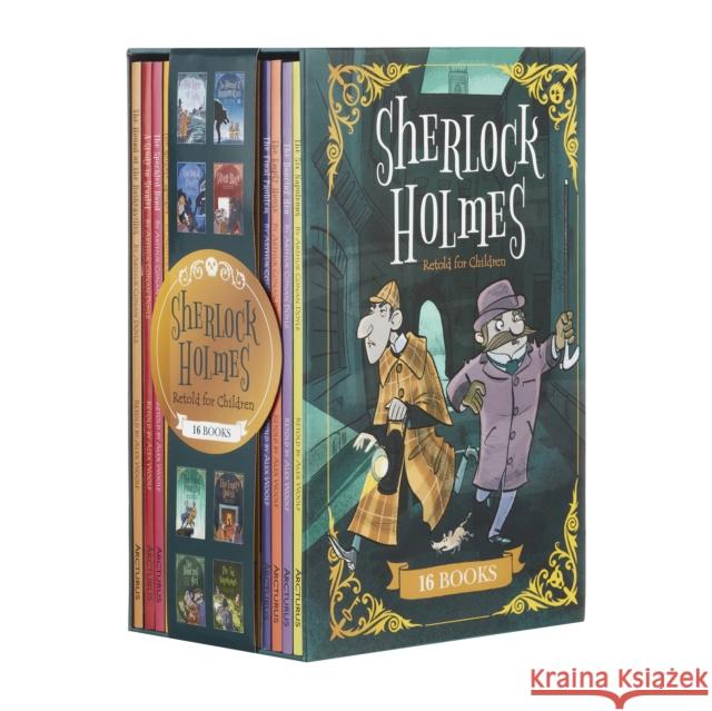 Sherlock Holmes Retold for Children: 16-Book Box Set Alex Woolf 9781398813717