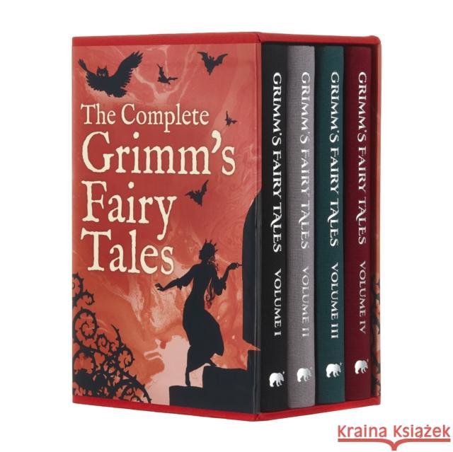 The Complete Grimm's Fairy Tales: Deluxe 4-Book Hardback Boxed Set Jacob Grimm 9781398817067