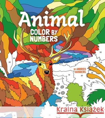 Animal Color by Numbers Diego Vaisberg 9781398819436