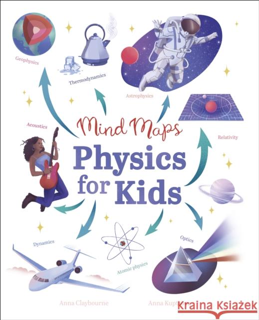 Mind Maps: Physics for Kids Anna Claybourne 9781398828544 Arcturus Publishing Ltd