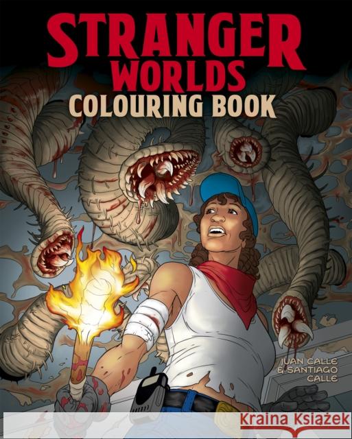 Stranger Worlds Colouring Book Santiago Calle 9781398838581