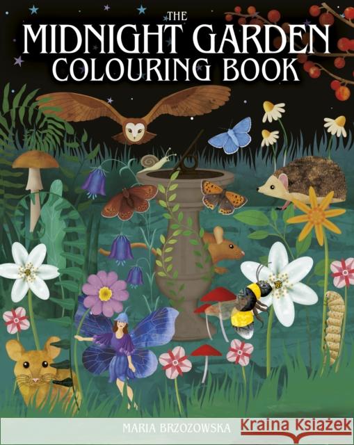 The Midnight Garden Colouring Book: Over 45 Enchanting Images Maria Brzozowska 9781398840188