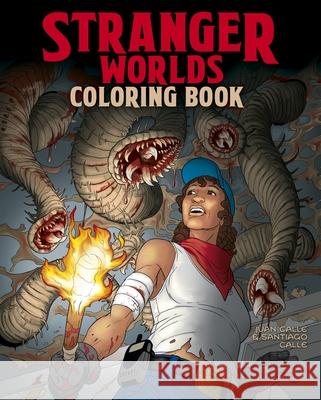 Stranger Worlds Coloring Book Juan Calle Santiago Calle 9781398840447 Sirius Entertainment