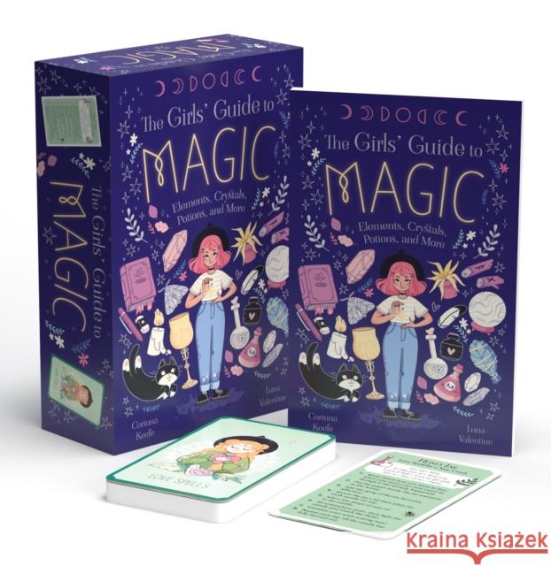 The Girls' Guide to Magic: Inspirational Book with 52 Spell Cards Corinna Keefe 9781398840966