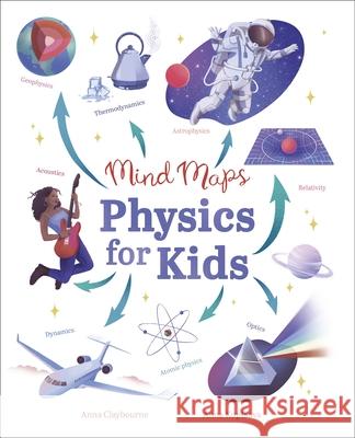 Mind Maps: Physics for Kids Anna Claybourne Anna Kuptsova 9781398844254 Arcturus Editions