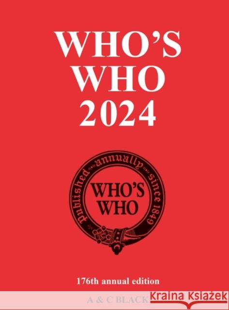 Who's Who 2024  9781399409452 Bloomsbury Publishing PLC