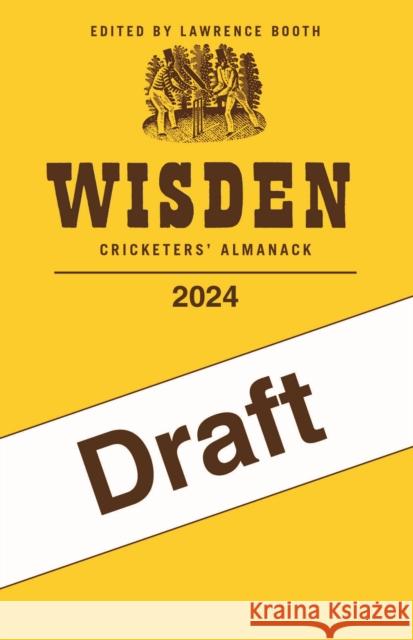 Wisden Cricketers' Almanack 2024  9781399411851 Bloomsbury USA