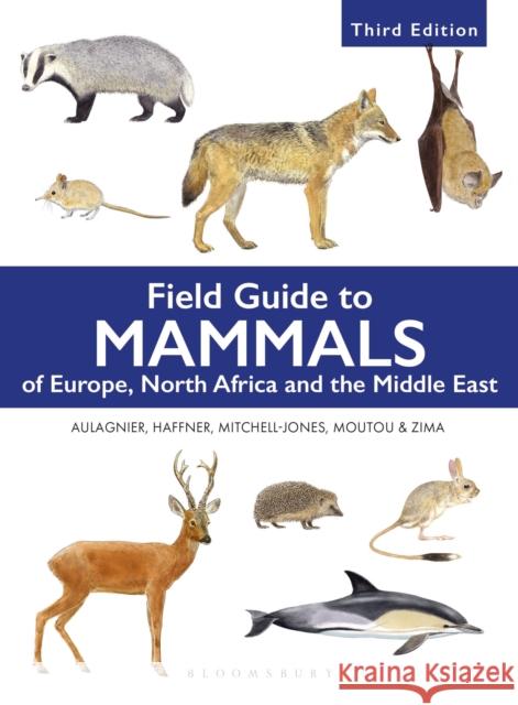 Field Guide to Mammals of Europe, North Africa and the Middle East: Third Edition Stephane Aulagnier 9781399414975 Bloomsbury Publishing PLC