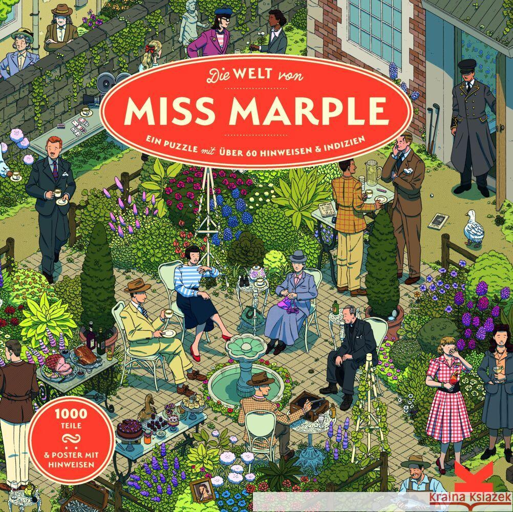 The World of Miss Marple: A 1000-piece Jigsaw Puzzle Chris Chan 9781399608657