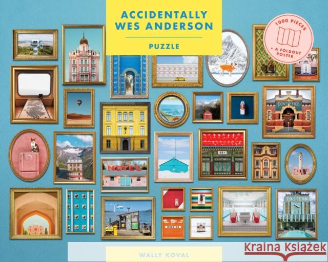 Accidentally Wes Anderson Jigsaw Puzzle Wally Koval 9781399617666 Laurence King Verlag GmbH