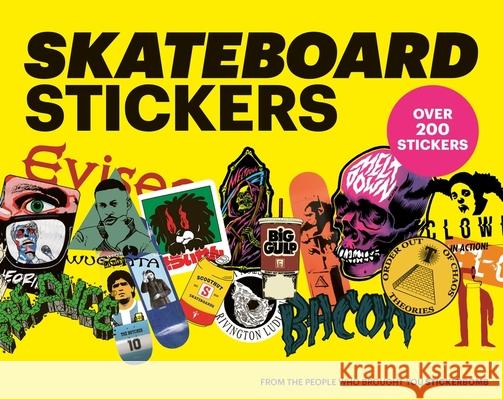 Skateboard Stickers Stickerbomb 9781399622516 Laurence King
