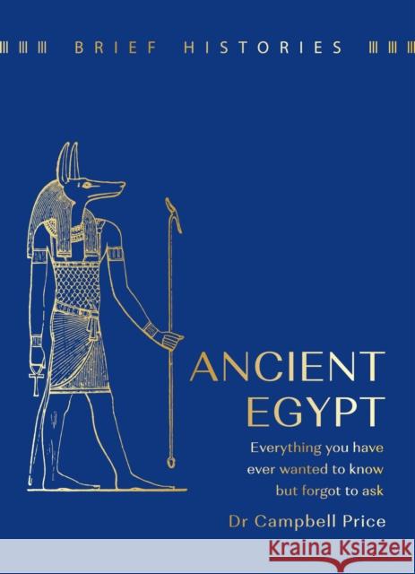 Brief Histories: Ancient Egypt: Perfect for history buffs this Christmas Dr Campbell Price 9781399622585