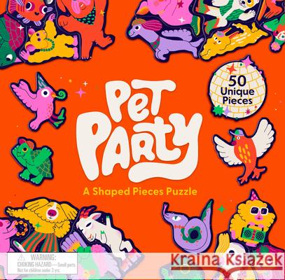 Pet Party: A Shaped Pieces Puzzle Caroline Selmes 9781399624343 Laurence King