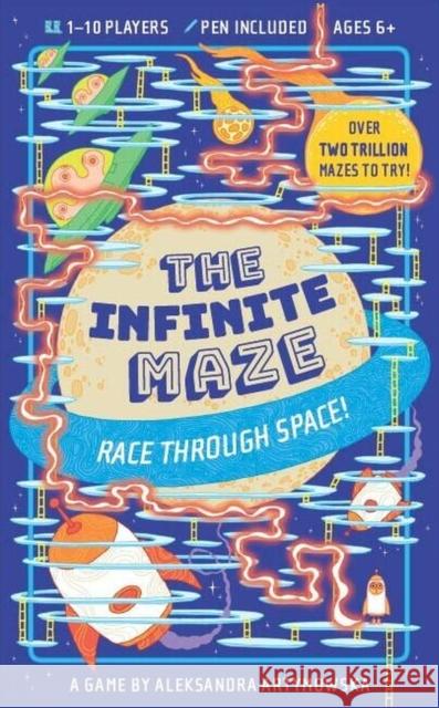 The Infinite Maze: Race Through Space!: Over two trillion mazes to try  9781399625456 Laurence King