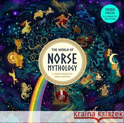The World of Norse Mythology 1000 Piece Puzzle Adam Simpson 9781399629607 Laurence King