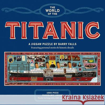 The World of the Titanic 1000 Piece Puzzle: A Puzzle by Barry Falls Barry Falls 9781399632836