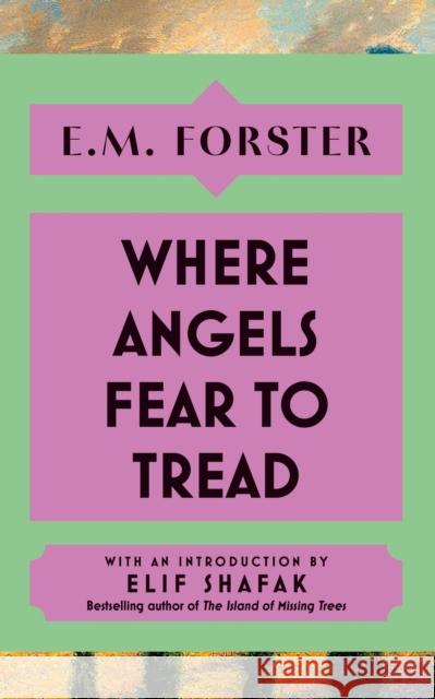 Where Angels Fear to Tread: With an introduction by Elif Shafak, bestselling author of The Island of Missing Trees E M Forster 9781399736169 Hodder & Stoughton