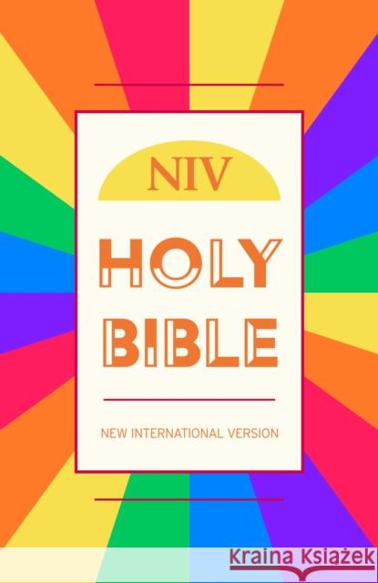 NIV Value Hardback Bible: Rainbow edition New International Version 9781399801904 Hodder & Stoughton