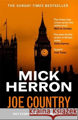 Joe Country: Slough House Thriller 6 MICK HERRON 9781399803090