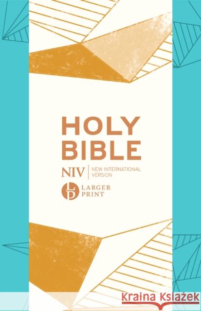 NIV Larger Print Personal Teal Soft-Tone Bible: Gift edition New International Version 9781399807432 Hodder & Stoughton