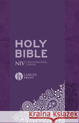 NIV Larger Print Personal Purple Soft-Tone Bible Jonathan Call 9781399809610