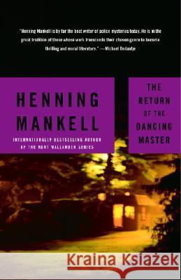 The Return of the Dancing Master Henning Mankell Laurie Thompson 9781400076956