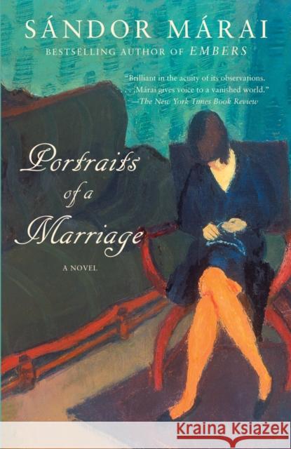 Portraits of a Marriage Sandor Marai 9781400096671 Vintage Books